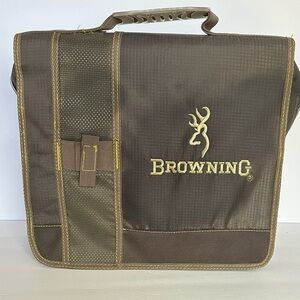 Browning Comp Series Shooting Bag, also a Browning Fishing Worm Binder. EUC